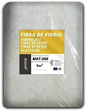Fibre de verre MAT-300 ; Tissu de fibre de verre pour la réparation de tous types de raccords (1 m2)
