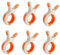 Carreuty 6PCS Große Klammern Weiß, Handtuchklammern für Strandliegen, Jumbo Größe Starke Towel Clips Winddicht Strandtuch Clips für Tägliche Wäsche, Badetuch, Teppich, Bettwäsche und Dicke Kleidung