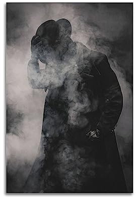 VZRSQZK Plague Doctor Poster, dekoratives Gemälde, Leinwand, Wandposter und Kunstdruck, modernes Familienschlafzimmer-Dekor-Poster, 20 x 30 cm