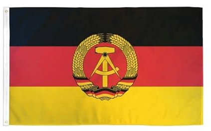 Bandiera della Germania Est ft Poly - Bandiere internazionali