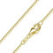 Materia Goldkette Damen Silber 925 60cm Venezianer vergoldet K15-60cm