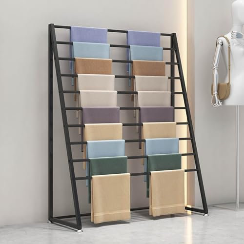 Präsentationsständer Für Seidenschals Aus Metall，standbekleidungsgeschäft Gürtel-schal-aufhänger Hijab-Band-Organizer-Rack，einzelhandelsgeschäft-Laken-Anzug-Hosen-hängeregal