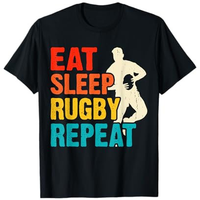 Eat Sleep Rugby Repeat T-Shirt