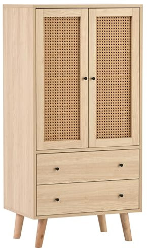 HUMZGHG Sideboard mit Türen und Schubladen, 60 cm BreiteKommode Stehschrank Aufbewahrung mit Stauraum fur Esszimmer Wohnzimmer