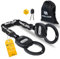 AMZLOCK E Scooter Schloss | Zahlenschloss mit 4-stelligem Zahlencode | 8mm Dicke Kettenschloss | Handschellenschloss | Ideales Roller Schloss