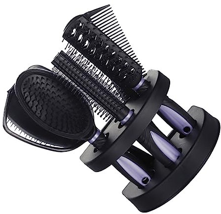 MERRYHAPY 5stücke Haarkamm Und Haarbürsten Entwirrungsbürste Styling-tools Locken-haarkamm Robustes Material Antistatisch Durchblutungsfördernd Aufbauend Für Haar Unverzichtbares Accessoire