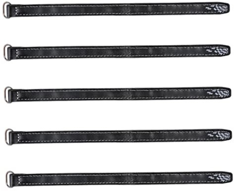 Cndiyald Drone Battery Cable Tie Drone Battery Strap RC UAV Lithium Battery Cable Tie Compatible with FPV 5PCS 15x250mm Black
