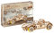 Revell Tiny Adventures Roadster I Einzigartiger Roadster dynamisches Design I Gummibandmotor für Vorwärts und Rückwärtsbewegung I Rückzugsmechanismus für realistische Fahrt I Modell aus Holz