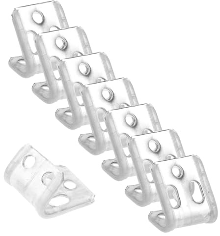 JEWEDECO 12pcs Spring Clamp Buckle Kit for Sofa Repair Sofa Cover Clip for Furniture Accessories