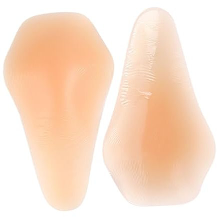 Oshhni Rodilleras Protectoras de Silicona, Rodilleras para Snowboard, Patinaje artístico, 1 par, 12.5 Cm X 22.5 Cm