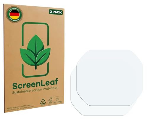 ScreenLeaf 2 Stück Schutzfolie für Casio G-Shock GMW-B5000D-1ER [nachhaltiger Displayschutz, Folie, transparent, kratzfest]