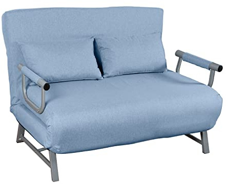 VCM Schlafsofa | Polyester-Stoff | Maße H. 95 x B. 127 x T. 78 cm | Sofa mit Schlaffunktion | Schlafsofa - Kolino