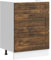 vidaXL Mueble bajo de Cocina Porto Roble Ahumado Madera reconstituida, Mueble bajo de Fregadero, Mueble bajo de Cocina con cajón, Mueble bajo de Fregadero