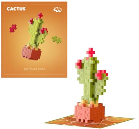 Plus Plus - 48 Kreativ Bausteine Kaktus
