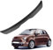 Auto Heckspoiler für FIAT 500, Heckflügel Autospoiler, Autodach Spoiler, Kofferraumspoile, Kratzfeste Auto Modifikation Zubehör,B Carbon Fiber