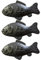 3 Pack Iron Fish for Iron Deficiency, Cast Fish for Cooking, Compact 7cm by 4cm Size, DurableMaterial, Ideal for Home Cooking and Outdoor Use
