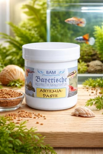 BAM Artemia-Paste, Premium Aufzucht- und Ergänzungsfutter für Zierfische