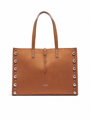 Liu Jo Schultertasche Shopper Doba Tote Sequoia hellbraun