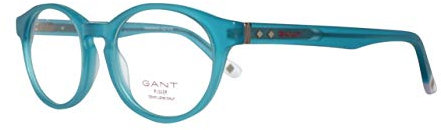 GANT GRA096 48L11 Brille GRA096 48L11 Rund Brillengestelle 48, Türkis