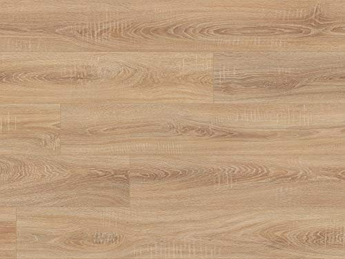 Kaindl Klick Laminat Eiche natur | 2,4qm Laminat Bodenbelag Oak rosarno ✓schnelle klick Montage ✓klassisch & authentisch ✓für zeitloses & modernes Wohnen | Eiche Klicklaminat 8mm