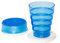 Kimmel Gobelet pliant Bleu Transparent Taille unique