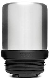 YETI Flaschenverschluss, 142 ml, Silber, Rund, Modern, Edelstahl, Twist-Off, Tassenkappen-Zubehör, Kompatibel mit Rambler-Flaschen, Spülmaschinenfest, Isolierung für Heißgetränke