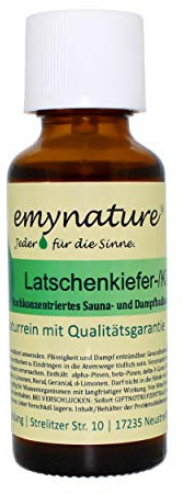 emynature® - Ätherisches Öl Sauna - und Dampfbadkonzentrat Latschenkiefer 100% naturrein Inhalt 30 ml