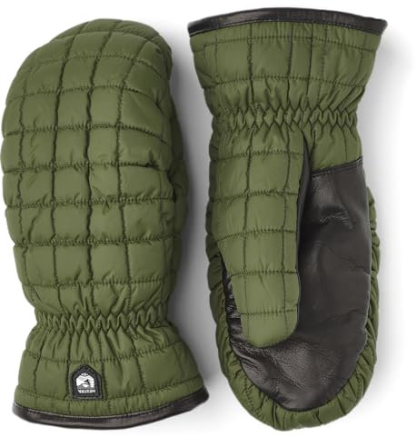 HESTRA Moon Light Mitt - Winterhandschuhe für Skifahren - Unisex-Erwachsene - Dunkelgrün
