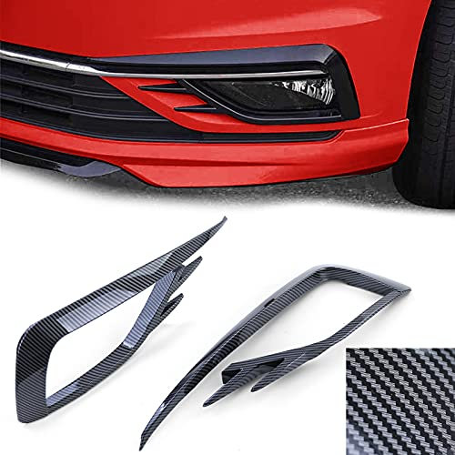 Tenzo-R Nebelscheinwerfer Umrandungen Gitter Carbon Look Glanz für VW Golf 7 17-20