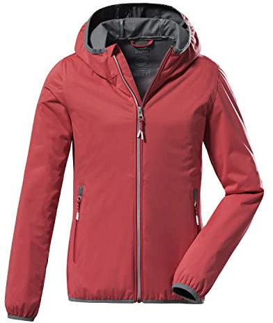 Killtec Mädchen Kos 164 Grls Jckt Lightweight Jacke mit Stehkragen, packbar