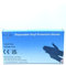 YJX LTD Black Disposable Vinyl Glove, box of 100, Powder Free, Extra Strong, Extra Sensitive, Medical, Food, Cleaning, security (XL, Black)
