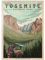 MyPuzzle Yosemite National Park - Yosemite Valley, Vintage Travel Poster - Premium 1000 Teile Puzzle - MyPuzzle Sonderkollektion von Havana Puzzle Company