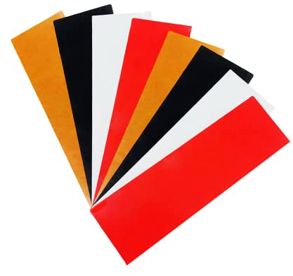 8 Pcs G10 Spacer Sheets 4 Colors Knife Handle Liners Material for Knife Making Supplies (4 Colors)