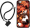 Sunrive Hülle Kompatibel mit iPhone 5/5S/SE(2016) Case,matt Handyhülle Schutzhülle Etui TPU Backcover (Ahornblattfuchs) +1x Universale Handykette MEHRWEG
