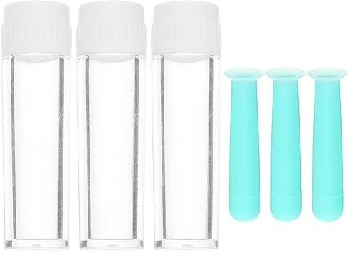 FRCOLOR Small Contacts Lens Applicator Remover Kit Portable Reusable Silicone Lens Stick