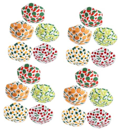 TOPBATHY 20pcs Microwave Bowl Cosy Bowl Holder for Hot Food Insulation Covers Pot Holders