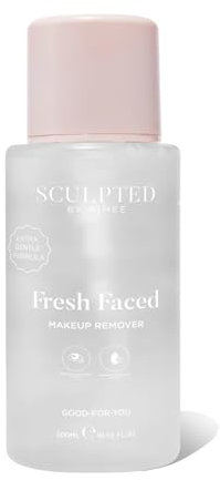 Fresh Faced Maxi Eye Makeup Remover from Sculpted by Aimee 300ml – Dermatologically Tested Eye Make Up Remover and Face Cleanser for Sensitive Skin with Niacinamide, Centella Asiatica, and Vitamin E