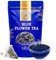 Pure Blue Flower Tea Rich in Antioxidants, Caffeine Free (25 Biodegradable Tea Bags) Edible Herbal Flowers for Blue & Purple Drinks and Food.