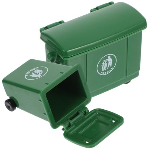 Cabilock 1 Ensemble De Mini Poubelles Jouets Poubelles Miniatures Petite Poubelle De Tri Modèle De Poubelle De Maison De De Simulation pour Enfants Jouets pour -Petits