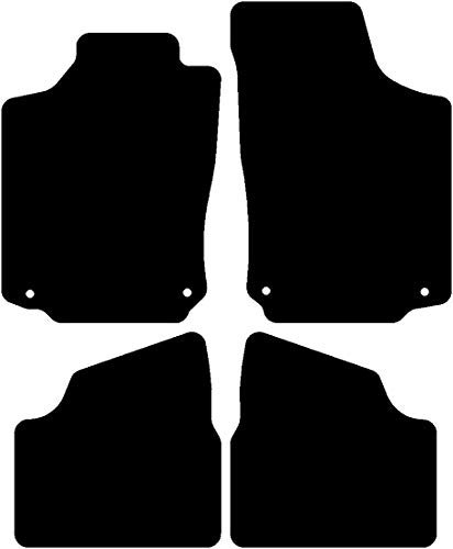 Kovvar Fußmatten passend für Opel Corsa C 2000-2006 Passend zur Ausführung: Variation 2 | Qualität: Comfort