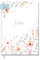 Notizbuch A5 kariert Sweet Flowers von Trendstuff by Häfft - 124 Seiten, 62 Blatt - ideal als Tagebuch, Bullet Journal, Ideenbuch, Schreibheft - nachhaltig & klimafreundlich