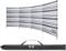 Trail 5 Pole Wooden Windbreak with Bag, 3.6m x 1.25m Tall Windbreaker Sun Shelter Privacy Screen with Metal Spikes, Outdoor Camping Festival Garden (Grey & White Striped)