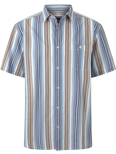 BABISTA Herren Kurzarmhemd Silvestulli Hellblau, XL - 43/44