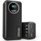 2025 56800mAh 65W Portable Charger Power Bank, External Battery Pack Phone Charger,10 Charging Port Battery bank With Smart LED Display, Newest skin feel streamline design