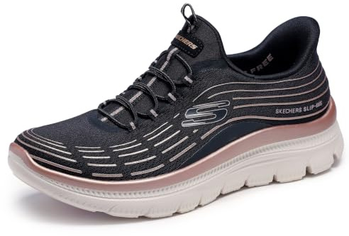 Skechers Damen Summits Plus Soft Luster Turnschuhe