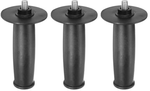 sourcing map 3pcs Rotary Tool Side Handle 10mm Thread 141mm Length Plastic Rotary Tool Handle Replacement Auxiliary Sander Handle Tool