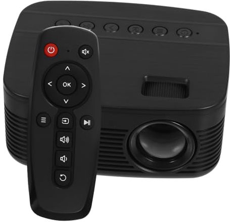 TINEASUR Proyector Portátil Led Proyector Compatible para Móvil Salida De Audio