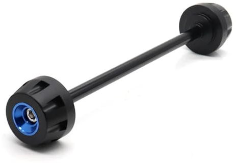 DZNEFYUP per Kawasaki Z650 Z900 Z750 Z800 Z1000 Z1000SX ZX6R ZX10R Moto Forcella Anteriore Crash Sliders Protezione Ruota(Blu)