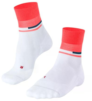 FALKE Damen Laufsocken RU Compression Stabilizing Trend W So Lyocell Funktionsmaterial mit Kompression 1 Paar, Weiß White 2008, 41-42