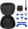 Set completo di componenti per controller Xbox Elite Series 2 Xbox Elite 2 accessori con custodia per il trasporto, 4 levette, 4 palette, dock di ricarica e 1 strumento di regolazione (blu)